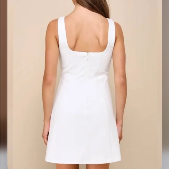 Lulus White Mini Dress - Picture 4 of 5